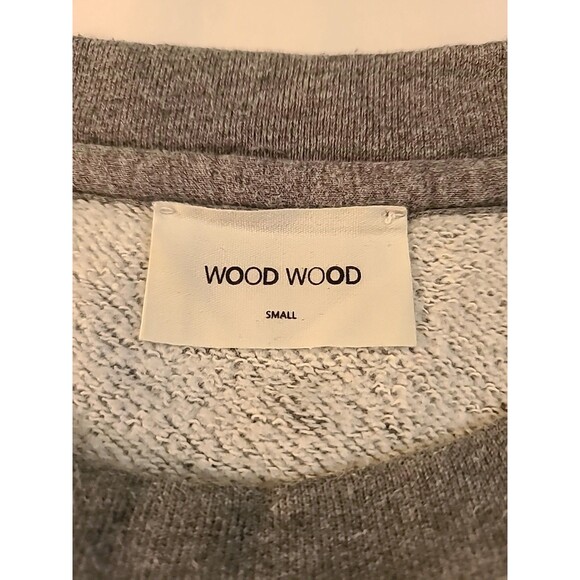 WOOD WOOD DOUBLE AA SWEATSHIRT PULLOVER SWEATER WOMEN UNISEX SMALL Grunge Street - Picture 3 of 6